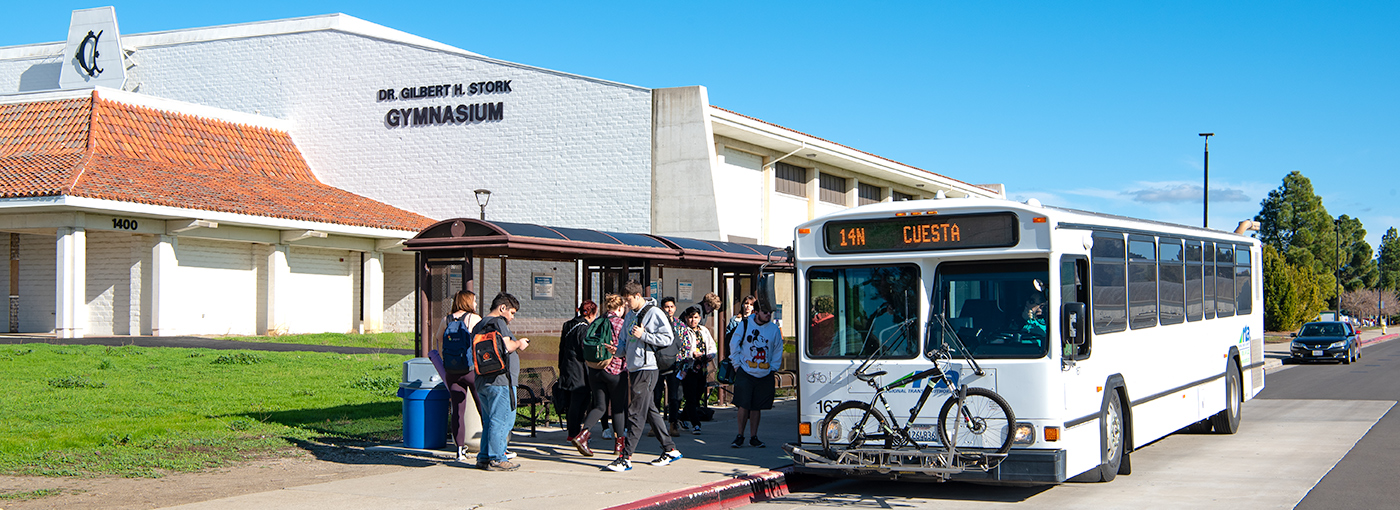 Bus Stop SLO Campus