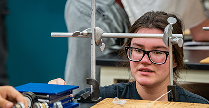 Students in class
