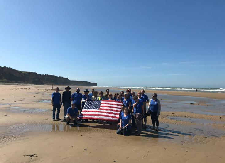 England and Normandy Tour group