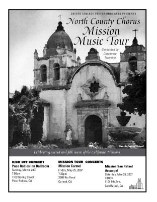 North County Campus Mission Music Tour poster